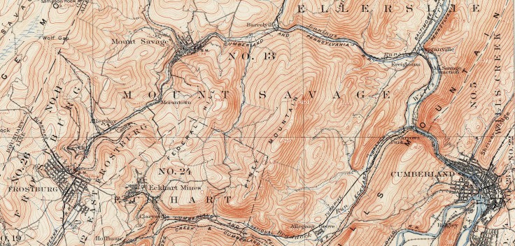 Wills Town area 1908